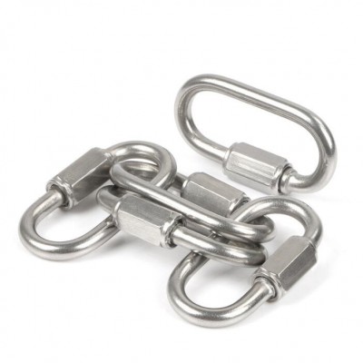 M6 M8 M9 M10 Stainless steel 316 A4-70  good strength quick links for outdoor ac