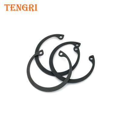 DIN 472 black oxide housing internal retaining rings Fasteners wholesale grade 8 black finish Jump ring for hole