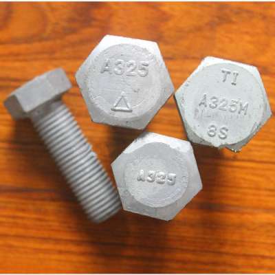 High quality A325 A490 Heavy Hex Bolts Structural Hex Bolts